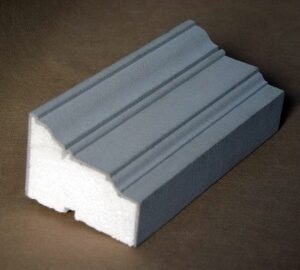 Exterior moulding profiles crafted from premium EPS, featuring intricate decorative detailing and a resilient cement-synthetic finish that fuses classic heritage aesthetics with modern engineering strength.